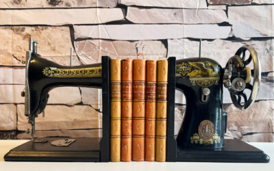 Nähmaschinen-Bücherstütze
